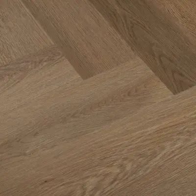 Impervia® Herringbone Parquet Mid Fumed Oak 1