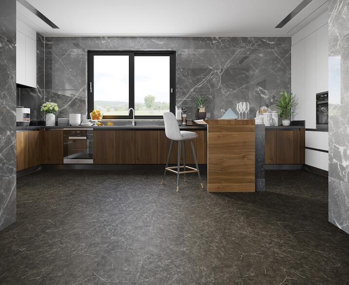 Black Marble Stone Impervia® Tile_02