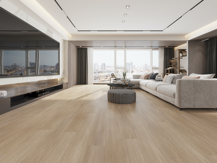 Champagne Pale White Oak Impervia Flooring 2