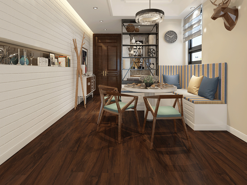 Impervia Commercial Dark Smoked Oak Luxury Flooring IMP-KS06-27-5