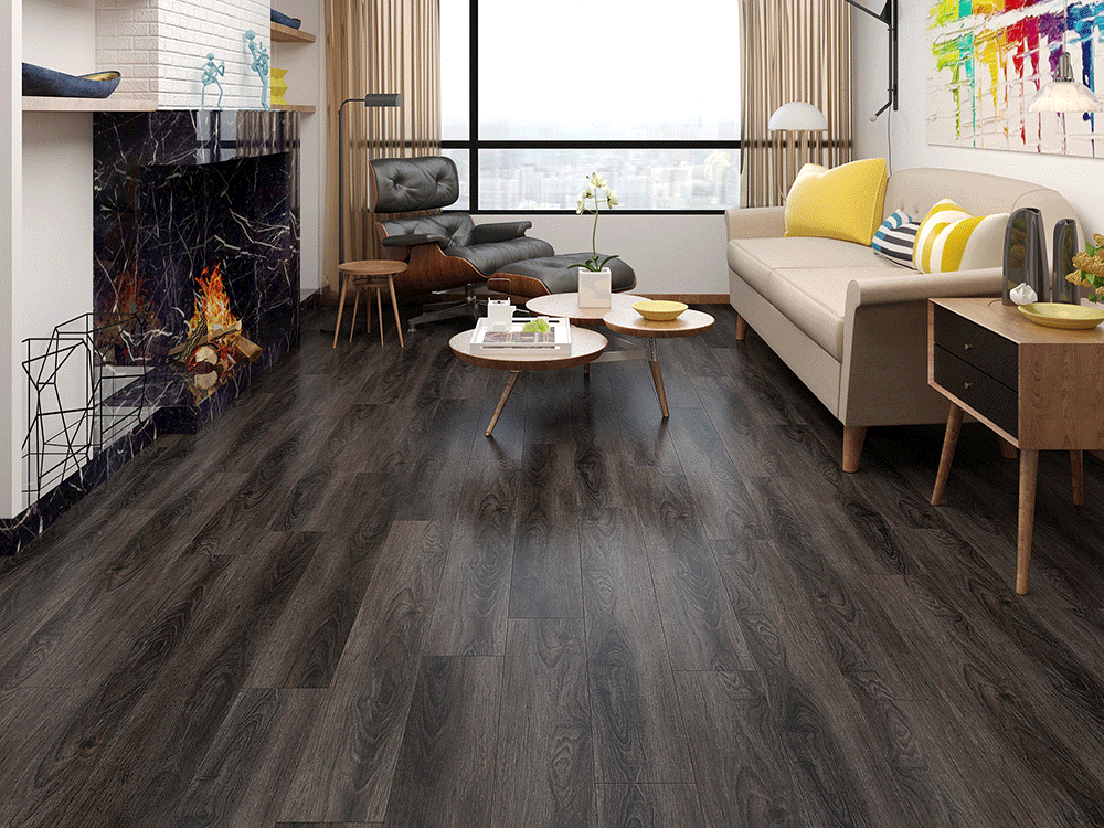 Impervia Commercial Expresso Oak Luxury Flooring IMP-KS03-3634-12