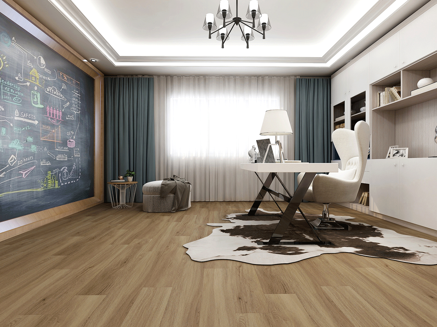 Impervia Commercial Russian White Oak Luxury Flooring IMP-YC-8197