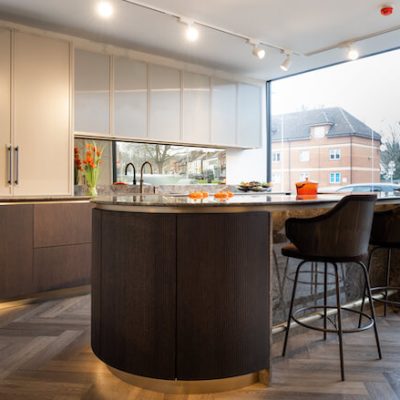 Impervia Flooring For Bespoke Kitchen