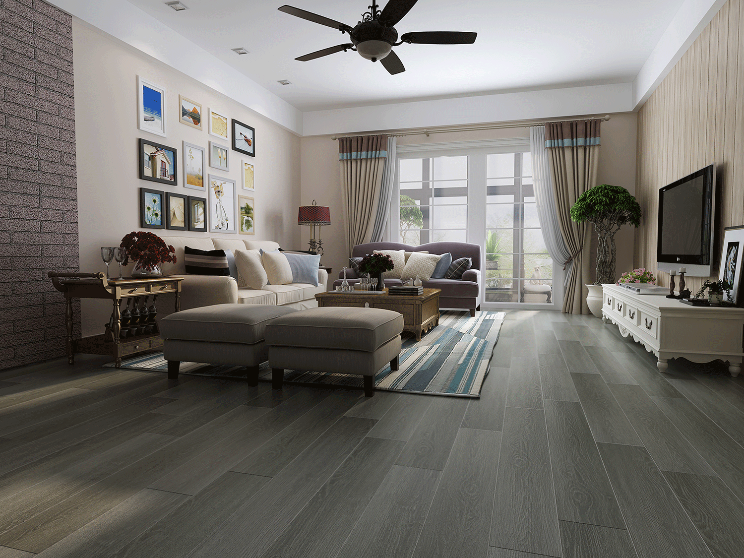 Impervia Light Grey Oak Luxury Flooring IMP-223-3