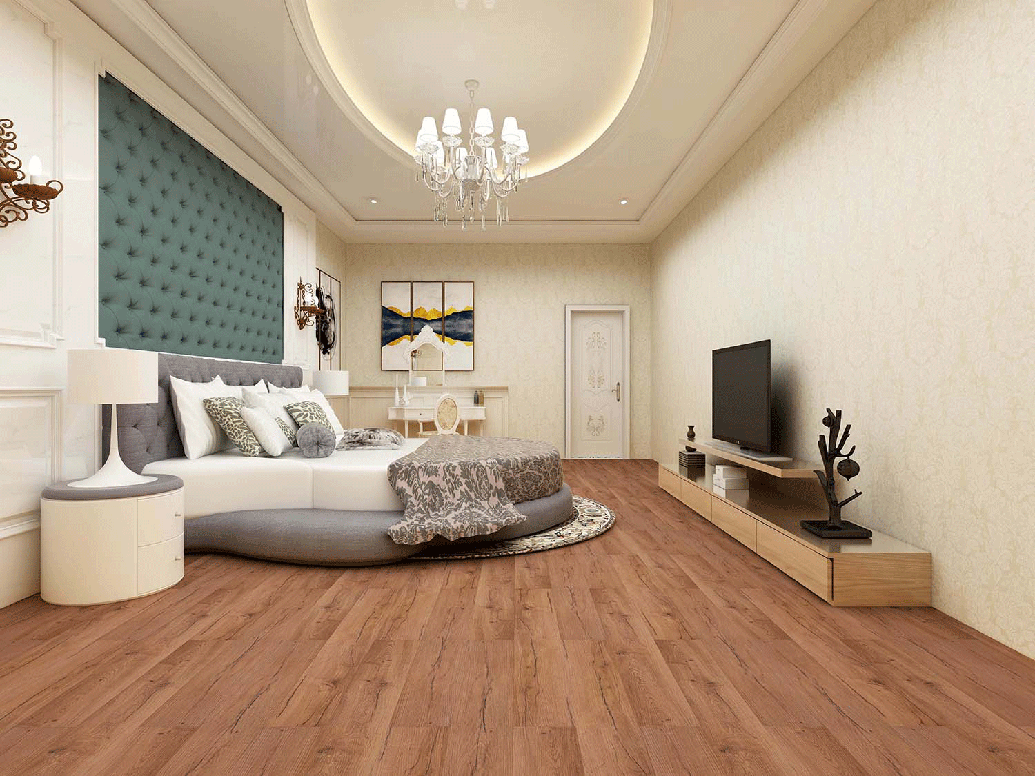 Impervia Red Rustic Streaked Oak Luxury Flooring IMP-KS02-6009-13