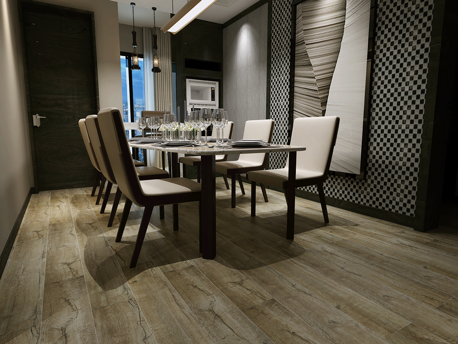 Impervia Rustic Reclaimed European Oak Luxury Flooring IMP-KS03-3601-5