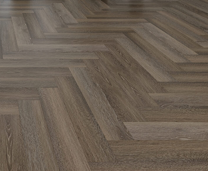 Impervia® Herringbone Cobble Grey Oak 1