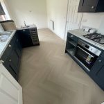 Impervia® Herringbone Parquet Alabaster White Oak 13