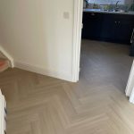 Impervia® Herringbone Parquet Alabaster White Oak 5