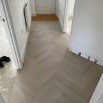 Impervia® Herringbone Parquet Alabaster White Oak 7