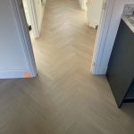 Impervia® Herringbone Parquet Alabaster White Oak 9