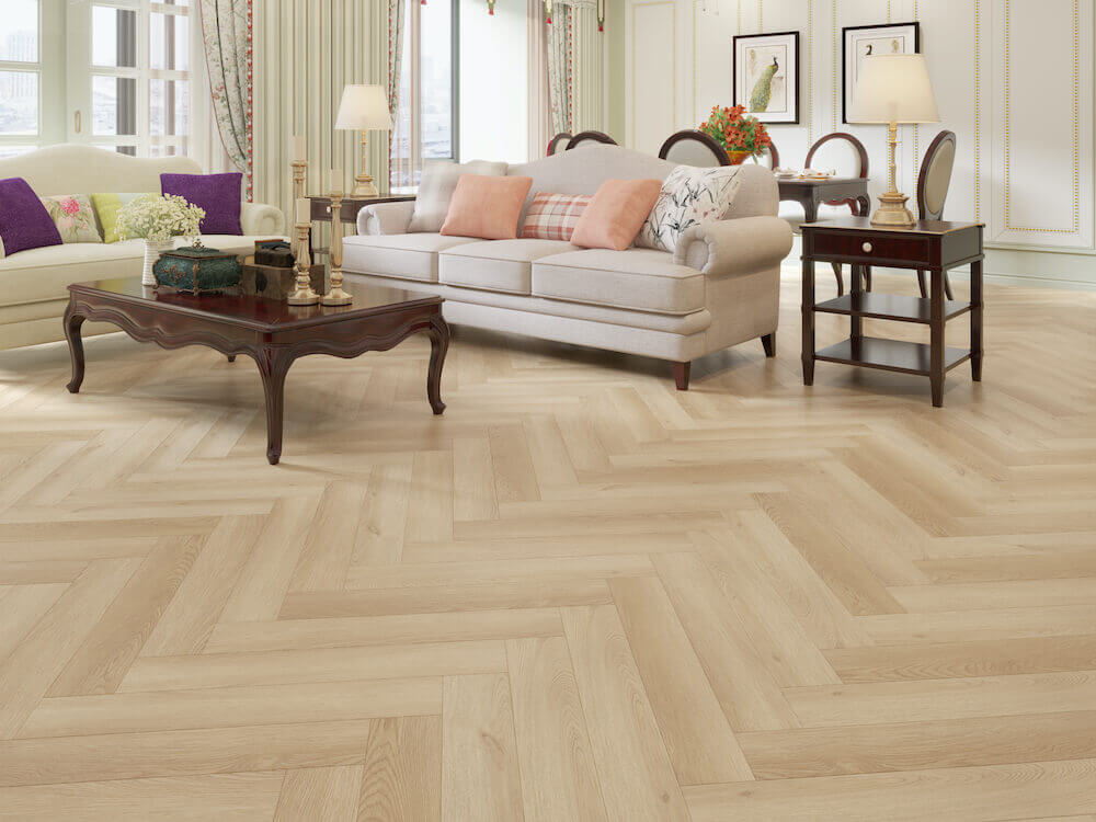 Impervia® Herringbone Parquet Bare Timber 2