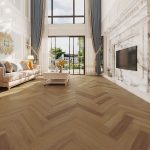 Impervia® Herringbone Parquet Mid Fumed Oak 2