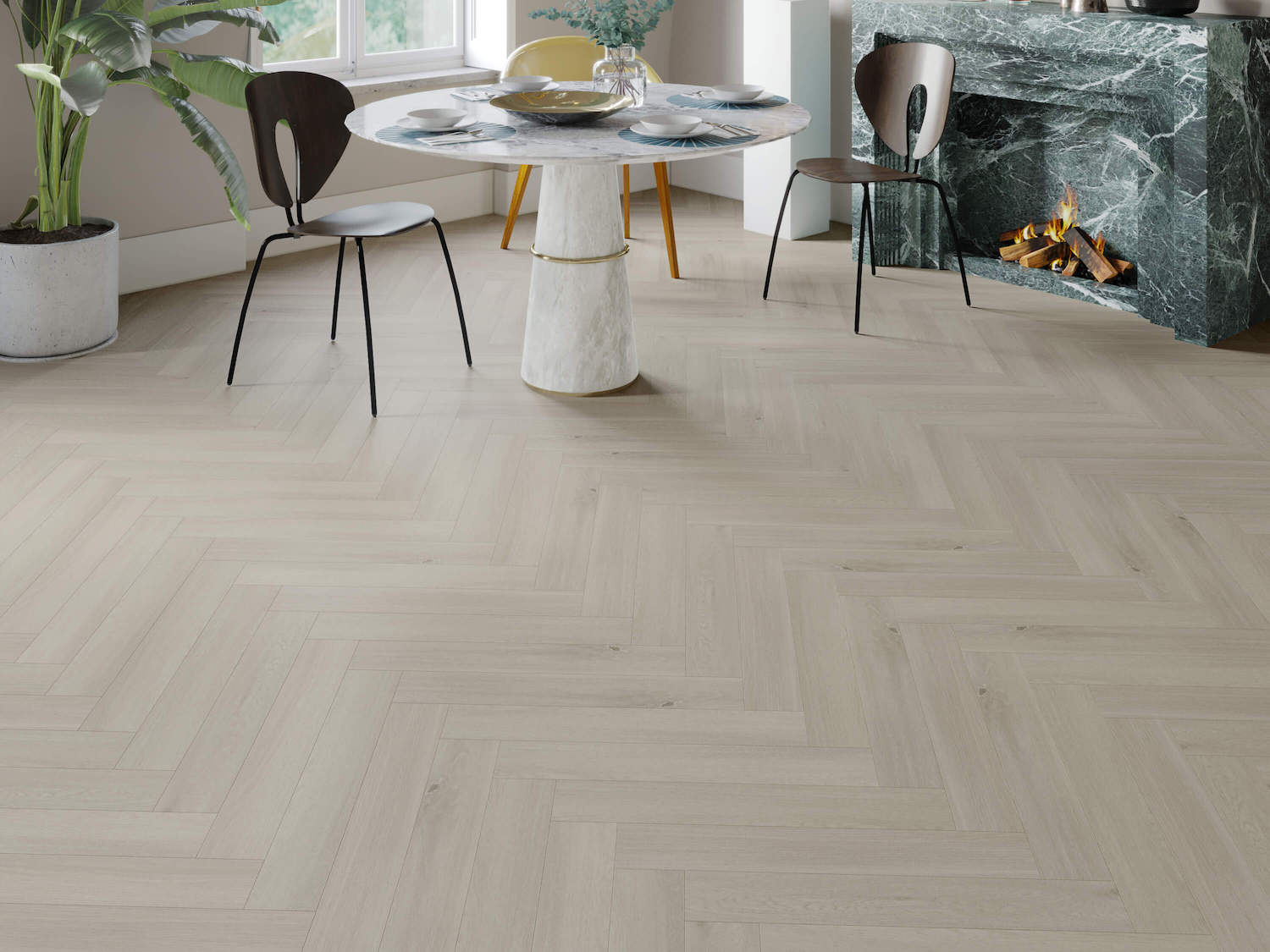 Impervia® Herringbone Scandinavian Oak 2