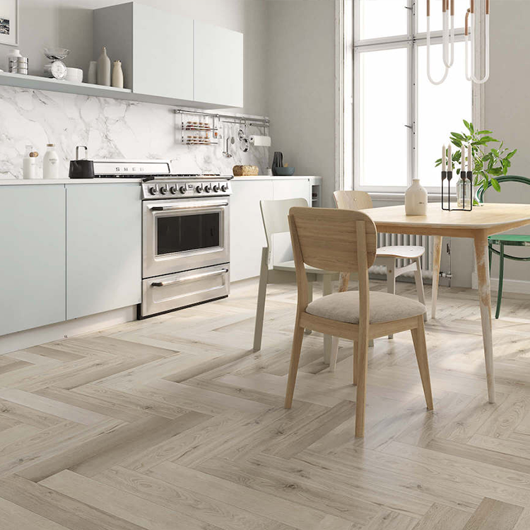 Impervia® Herringbone White Washed Oak 2