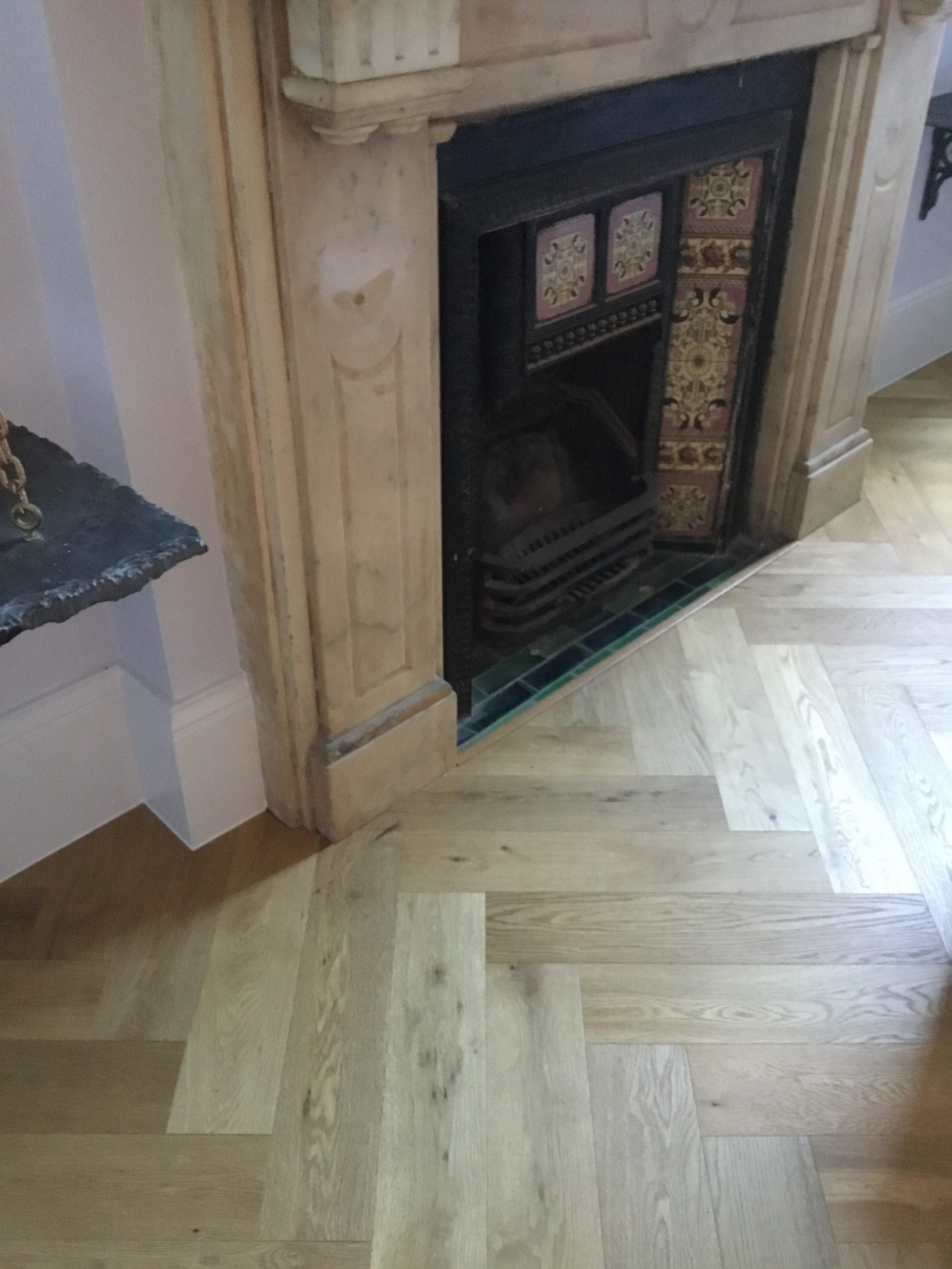 Natural Oak Installed In London Home